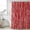 Red, variant on Red Striped Shower Curtain, Waterproof Shower Curtains for Bathroom, Classic Minimalist Waves Lines Pattern Washable Fabric Bathtub Curtain Set Bath Decor with 12 Hooks 72"x78"