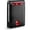 Flat black, variant on Men's Wallet RFID Dollar Clip Multi-Slot Anti-Theft Wallet Microfiber Card Holder