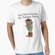 thumbnail image 1 of Not Now Partner My Tummy Hurts Shirt, IBS Lactose Intolerant Frog Unhinged Tshirt, Gen Z Meme Funny Dumb Shirt, Weirdcore Menswear Casual Summer, 1 of 6