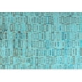 thumbnail image 1 of Ahgly Company Indoor Rectangle Abstract Light Blue Modern Area Rugs, 8' x 12', 1 of 4