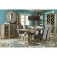 thumbnail image 2 of World Interiors Pengrove 84" Mango Wood Dining Table in Light Brown, 2 of 5