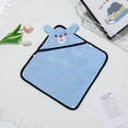 thumbnail image 4 of Pet Bath Towel Cartoon Water Absorb Cold Prevention - Absorbent Fast Drying Dog Towel - for Bathroom, 4 of 8