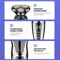 thumbnail image 6 of Electric Razor for Men - Rechargeable Electric Shaver for Men- 3 in1-  Wet & Dry, 6 of 11