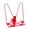 🌻 Red#260, variant on Book Stand Adjustable Plastic Foldable with Multi-Angle and Anti-Slip for Cookbooks Tablets and Schoolbooks