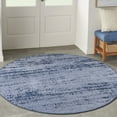 thumbnail image 4 of Nourison Essentials Indoor/Outdoor Denim 8' x round Area Rug, (8 Round), 4 of 9