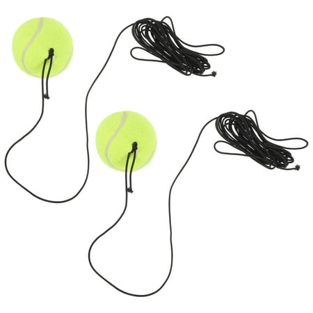 BESTYASH 2pcs Tough Dog Balls for Outdoor Activities Multi Rubber Pet Toys