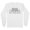 White, variant on Skyline Athens Greece Long Sleeve Shirt Unisex Large White