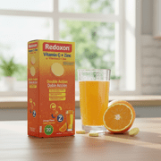 Redoxon Vitamin C & Zinc Effervescent Tablets to Help Strengthen Immune System, Unisex, 20 Count