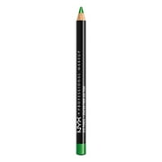 NYX Professional Makeup Slim Eye Liner Pencil, [939] Green Glitter 0.04 oz