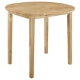 thumbnail image 3 of Bucknell 3-piece Round Drop Leaf Dining Table Set Natural, 3 of 16