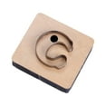 thumbnail image 3 of S SERENABLE Cutting Die Leather Cutter Model Crafts Easy to Use Portable Wood Die Reusable Leathercrafts Making Household for Starter DIY C, 3 of 8