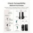 thumbnail image 6 of DESLOC B200 WiFi Smart Door Lock, Fingerprint Keyless Entry Door Lock, App Remote Control, Smart Locks for Front Door, Deadbolt Smart Lock, Auto Lock, 6 of 10