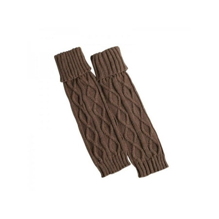 

Women Knitted Leg Warm Boot Socks Crochet Winter High Knee Long Stocking