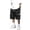 Black #36, variant on Dresfit Camo Shorts Mens Drawstring Long Cargo Shorts Summer 2026 Knee Length Athletic Sweat Shorts Stretch Big and Tall Baggy Work Bermuda Shorts 3XL