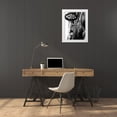 thumbnail image 3 of Grey, Jace 12x14 White Modern Wood Framed Museum Art Print Titled - Paris Hotel, 3 of 4