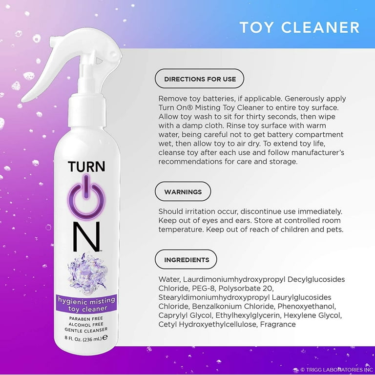 Hygienic Misting Toy Cleaner 8 Oz
