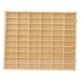 thumbnail image 2 of yuksok Multipurpose Action Figure Display Shelf Racks Showcase Wooden Car Display Stand 60 grids, 2 of 9