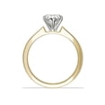 thumbnail image 2 of 1.00 Carat Excellent Heart Cut Natural Diamond Solitaire Beautiful Ring for Anniversary Solid 18K Yellow Gold Size 4.5, 2 of 6