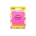 thumbnail image 1 of Post-it® Transparent Notes 600-3COL, 2-7/8 in x 2-7/8 in (73 mm x 73 mm), 1 of 2