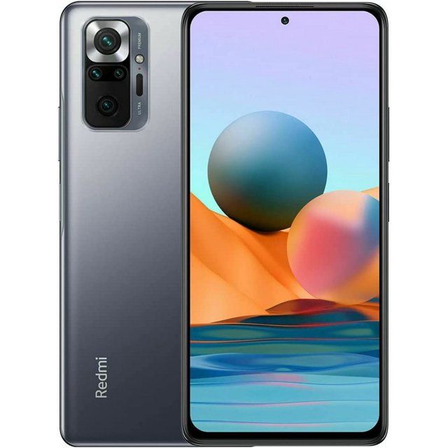 Xiaomi Redmi Note 10 Pro, 128 Gb, Gris, 100% Auténtico Xiaomi Xiaomi Redmi Note 10 Pro / Smartphone / Reacondicionado
