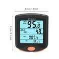 thumbnail image 1 of Chronomètre de Vélo Odomètre de Vélo Robuste et Durable Léger pour Vélos de Route Grand Public, 1 of 8
