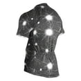thumbnail image 3 of joogoo Cool Lightning Pattern Men's Cycling Jerseys Mountain Bike Short Sleeve Tops S, 3 of 7