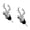 Silver, variant on Steel Oil Dispenser with Stopper 2 Piece Leak Deer Head Design for Vinegar Liquor