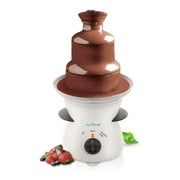 NutriChef 3 Tier Chocolate Fondue Fountain Electric Stainless Chocolate Dipping Warmer Machine 16oz