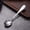 Silver*2, variant on 2Pcs Shell Shape Stainless Steel Sugar Spoon, Mini Espresso Spoons Tea Spoons Vintage Stirring Spoons for Spice Chocolate, Jam, Sliver Kilougeis