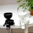 thumbnail image 2 of Humanoid Ceramic Flower Pot Creative Flower Pot Ceramic Crafts, 2 of 5