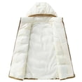 thumbnail image 4 of LEKWK Puffer Vest Men Sleeveless Zip Up Casual Jacket with Hood Lightweight Fall Winter Warm Outerwear for Golf Running Outdoor Ski Snow, 4 of 8
