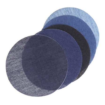 5 Pcs Knee Patches Jeans Repair Patches for Clothes Embroidered Jeans Denim Patches