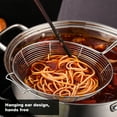 thumbnail image 2 of Spider Strainer Skimmer set of 3,Stainless Steel Spider Strainer Skimmer Ladle 7''+6''+5.5'' Wire Skimmer Spoon with Handle for Kitchen,Pasta,Spaghetti,Noodle,Cooking and Frying, 2 of 6