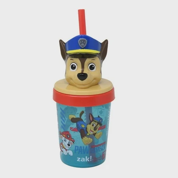Paw Patrol 3D Molded 13oz PP Super Sipper with straw