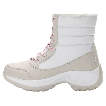 New Winter Warm Snow Boots for Women Fshion Plus Size Eva Thick-soled Snow Boots High-top Velvet Warm Cotton Shoes Clearance Under 5$!