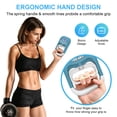 thumbnail image 2 of Rechargeable Handeful Grip Strength Tester, 396Lbs/180KG Digital Hand Grip Strength Tester with LCD Display, Adjustable Dynamometer Handgrip Measurer Meter, for Home Gym,Fitness Training,Sports,Blue, 2 of 7