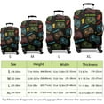 thumbnail image 6 of Video Game Weapon Controller Travel Luggage Cover Suitcase Protector Washable Anti-scratch Baggage Covers, 6 of 6