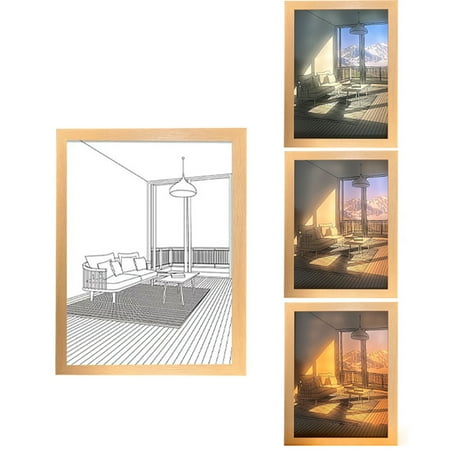 

Light Up Painting Decoration Led Night Light Cool Lamps With Unique Design Of Light And Shadow Lights Picture Gift