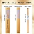 thumbnail image 3 of Dvkptbk Eyebrow pencil Four Fork Lasting Liquid Eyebrow Pencil with Fork Tip Applicator Precisely Natural Eyebrow Maker Pen for Beginners 24 Hour Sweat 3ml, 3 of 9