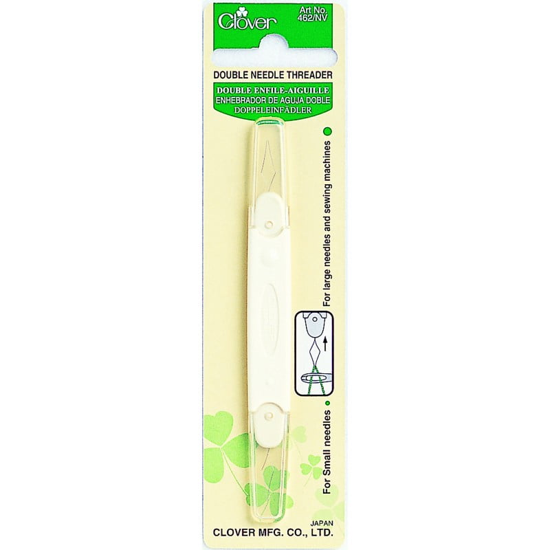Clover Double Needle Threader Set Of 3