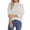 White, variant on Vedolay Cropped Sweaters for Women Fall Pullover Sweaters Casual Crew Neck Long Sleeve Lightweight Tops,Green M
