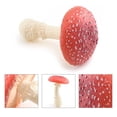 thumbnail image 3 of Paokuoon Mushroom Figure Colorful Mushroom Figure Mini Landscape Decor Ornament Fadeless Simulation Mushroom, 3 of 7