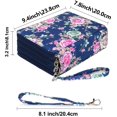 thumbnail image 2 of GHSDFBB Twill Fabric Pencil Case with Zipper Closure, Blue Rose, 171 Count, 2 of 6