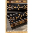 thumbnail image 2 of 4001 Black 2 ft. 7 in. x 7 ft. 3 in. Southwest Area Rug, 2 of 5