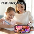 thumbnail image 4 of Kpop Demon Hunters Large Pencil Case with Zipper 8.3" Storage Pen Bag Organizer Stationery, Portable Makeup Bag Best Cute Xmas Collectible Birthday Gift, 4 of 8