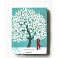 thumbnail image 3 of MuralMax - His & Hers Personalized Canvas Wall Art - Custom Romance Tree With Couples Names & Date - Gifts For Milestone, Newlyweds, Wedding Anniversary, Housewarming - Turquoise - Size 30 x 24, 3 of 6