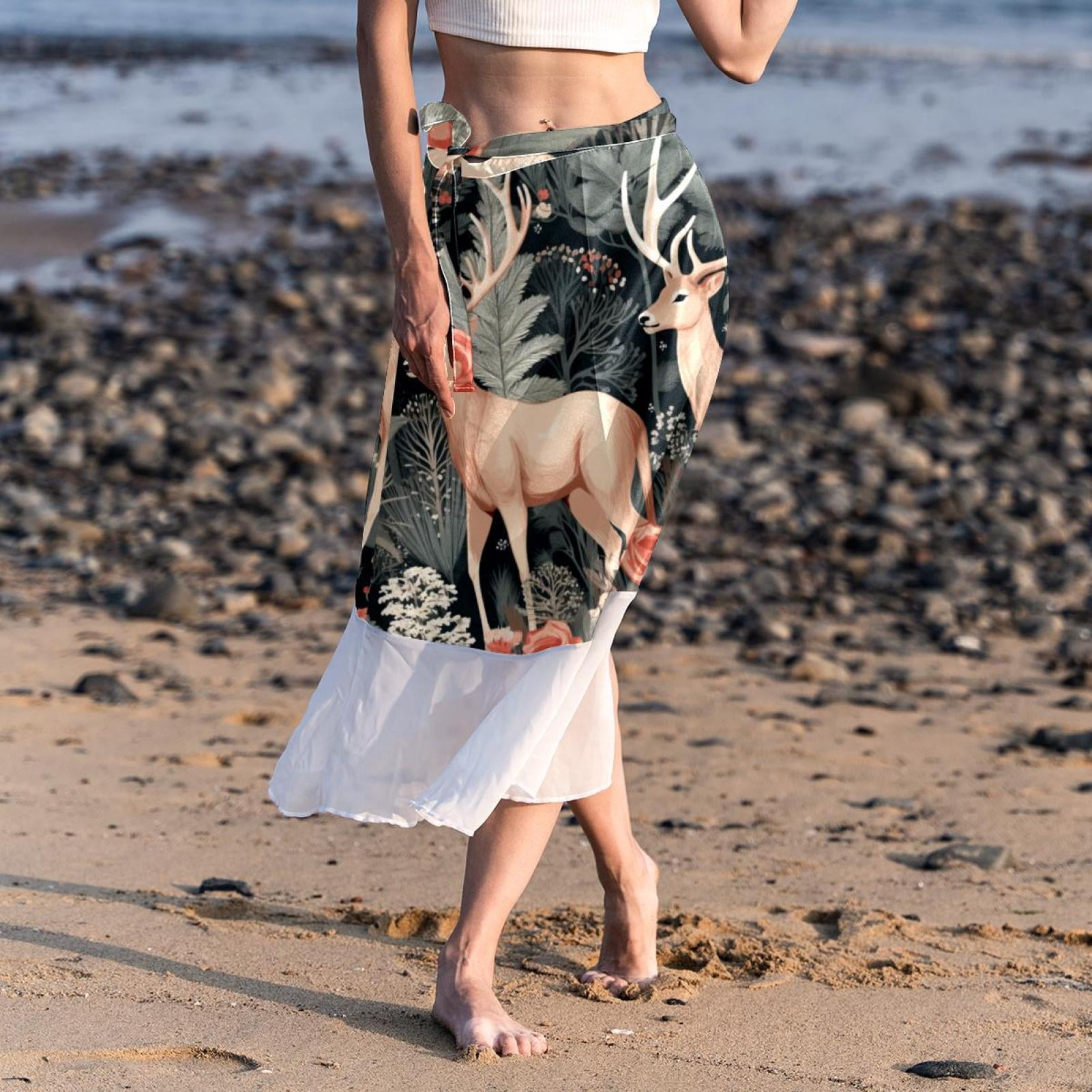 Elk Chic Chiffon Beach Dresses: Stylish Summer Dress for Women