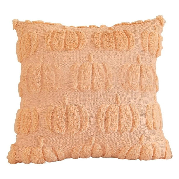Funda de cojín decorativa de calabaza de Halloween para el hogar Funda de cojín decorativa de otoño para Halloween 45 x 45 cm Funda de cojín decorativa