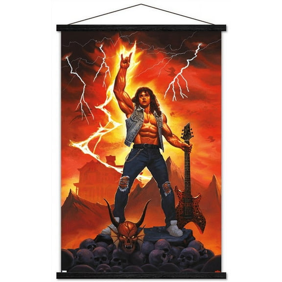 Netflix Stranger Things: Season 4 - Rock On Wall Poster with Magnetic Frame, 22.375" x 34"
