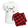 thumbnail image 5 of CafePress - Xmas Whale Shark Pajamas - Women's Short Sleeve Print T-Shirt and Pants Light Cotton Pajama Set, 5 of 7